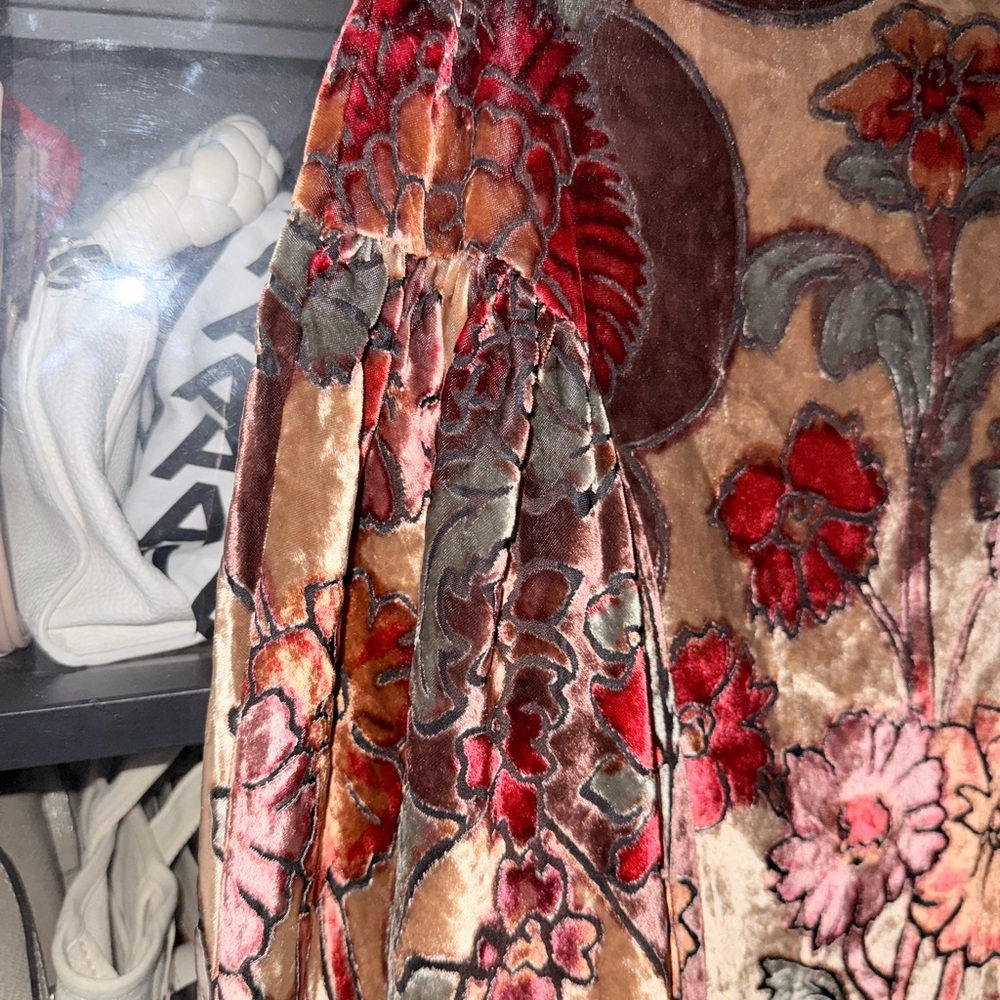 Free People Velvet Petals Maxi Skirt - Picture 5 of 12